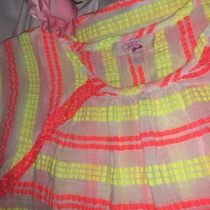 Gb girls neon blouse